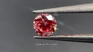 Pink Lab Diamonds 1-2ct Loose Pink Diamonds Pink Hpht Rough Diamond