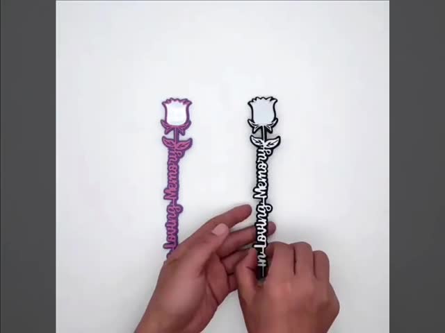 Sublimation Silicone Rose Blank Photo Frame For Loving Memory Valentine'S Day Gift