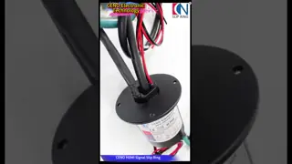 HDMI Slip Ring combine Power Ethernet and USB Signals for High Definition head
