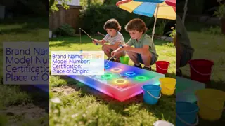 Modern Interactive LED Light Touch Sensor Educational Toy PE Material for Hand Eye Coordination Sensory Play for Bedroom Use