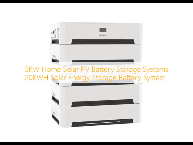5KW 20KWH Home Solar Battery Storage System with LiFePO4 Battery for Efficient Renewable Energy