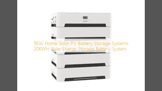 5KW 20KWH Home Solar Battery Storage System with LiFePO4 Battery for Efficient Renewable Energy