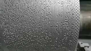 Anti - corrosive Embossing Roller For Wall Paper / Plastic / Sheet  / Leather