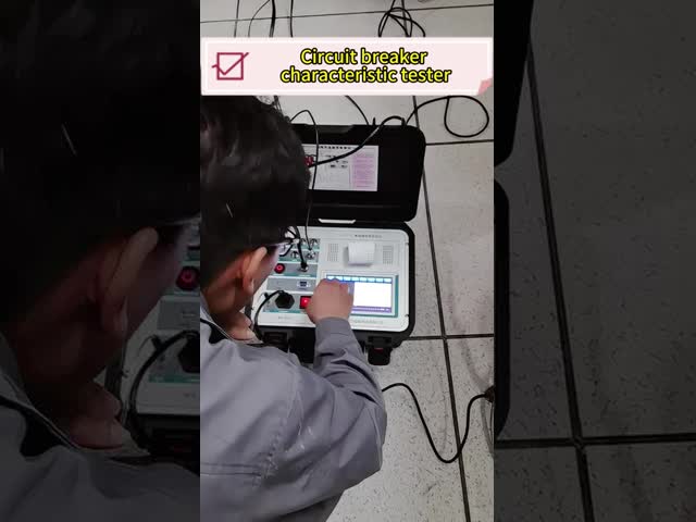 High Voltage Switch Circuit Breaker Timing Test CB Analyzer