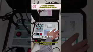 High Voltage Switch Circuit Breaker Timing Test CB Analyzer