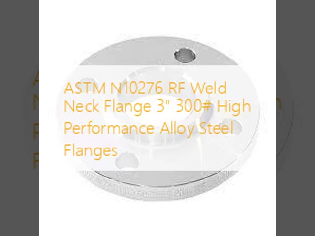 ASTM N10276 RF Weld Neck Flange 3