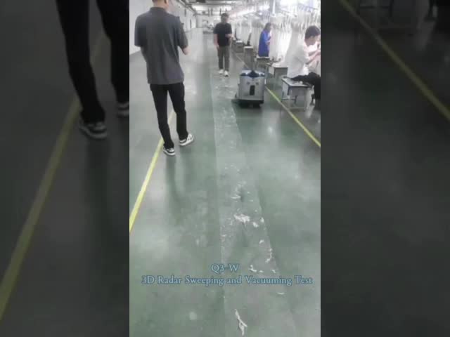 A cost-effective commercial sweeper robot solution for maintaining clean floors in large area