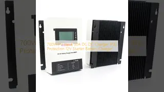 700W PV Input 50A DC DC Charger with IP32 Protection for 12V Starter Battery