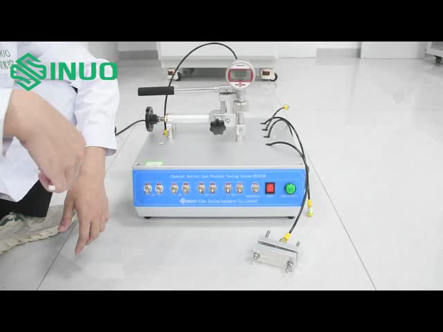 IEC 60335-1 Appendix BB-20.1 Battery Case Pressure Testing System for Prismatic Cells Test