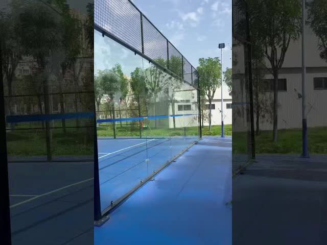 Custom Design Galvanized Metal Mesh Padel Court Fencing 10Mx20M