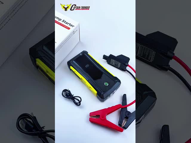 Car Jump Starter Power Supply Emergency Light