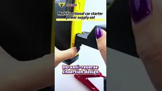 Car Jump Starter Power Supply Emergency Light