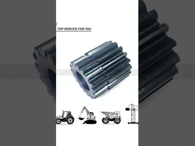 E303 Excavator Travel 2 Stage Sun Gear Parts For Travel Drive Excavator Spare Parts