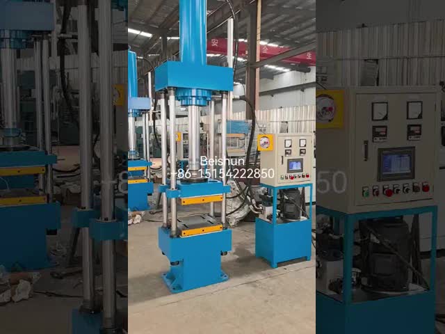 100-ton Pressure Rubber Vulcanizing Machine with 800×800 Worktable and 0-999s Vulcanizing Time