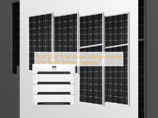 5KW 230V Solar Energy Storage System with 100Ah Battery Capacity for Efficient Home Power