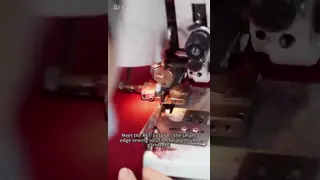 Semi Automatic Blind Stitch Sewing Machine for Wool 1.2CM Seam Allowance