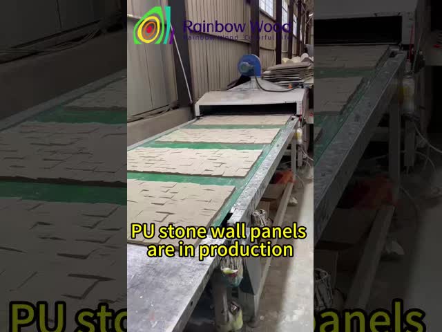 New Design Big Slab ABCD/AB Continuous Veins PU Stone Wall Panels Culture Faux Stone Panel for Interior Exterior Design