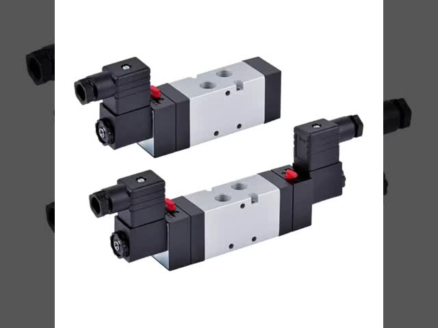 Mindman MVSE-300-4E1 MVSE-300-4E2 MVSE-300-4E2C, P, R 5/2 way  5/3 way Solenoid Valve 3/8