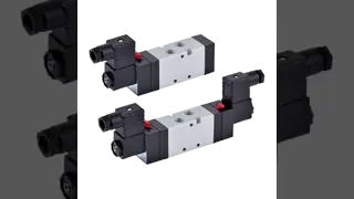 Mindman MVSE-300-4E1 MVSE-300-4E2 MVSE-300-4E2C, P, R 5/2 way  5/3 way Solenoid Valve 3/8