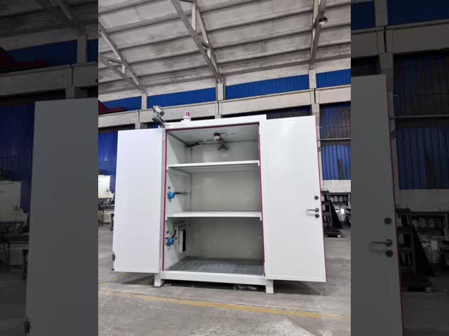 Laboratories Single Cylinder Gas Storage Cabinet Practical Solution For Controlled Gas Handling