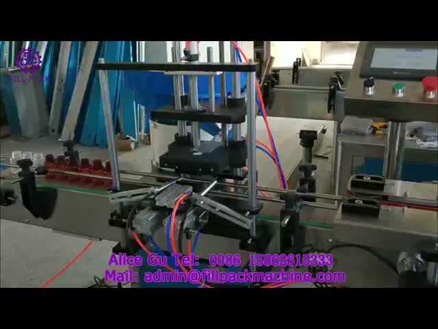 2181 M10 Automatic Four-Wheel Cap Sealing Machine with Automatic Cap Feeding