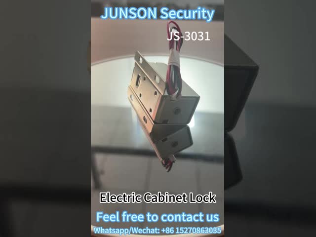 12V or  24V DC Round lockpin of Electronic Cabinet Lock in 8mm stroke
