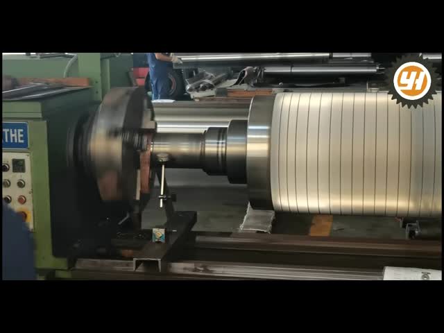 300m/Min Alloy Steel precision tungsten carbide coating Corrugated Roller