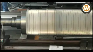 300m/Min Alloy Steel precision tungsten carbide coating Corrugated Roller