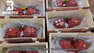 Excavador Hydraulic Pump K5V80DTP 14531859 de Doosan para DX150 rojo