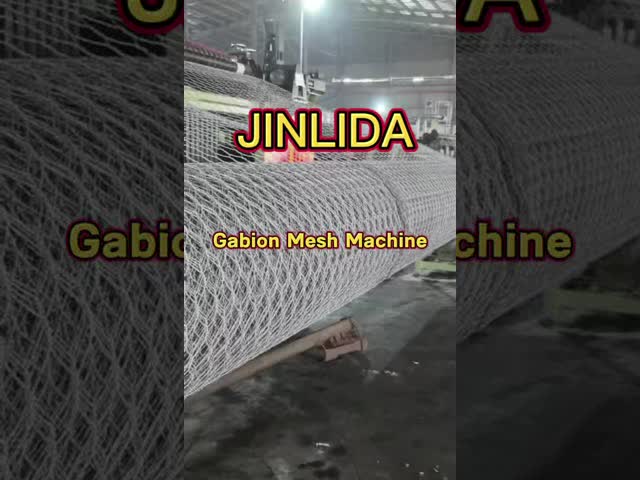 CNC Gabion Mesh Machine 100×120mm | 3.0–4.0mm Wire Diameter | High-Speed Automatic Gabion Box Making Machine