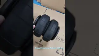 Firestone Bellow 255-1.5 Double Convoluted Rubber Air Bellows 147 MM Altezza statica