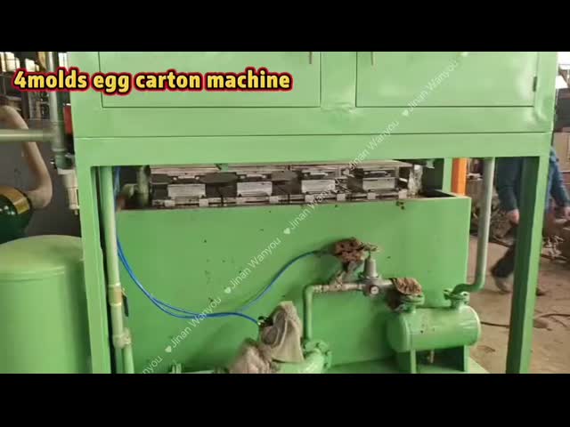 Fully Automated Egg Tray Production Line Featuring Intelligent Control Panel and Drying System for Increased Productivity Egg Tray Making Machine 700-6000pcs/h Capacity