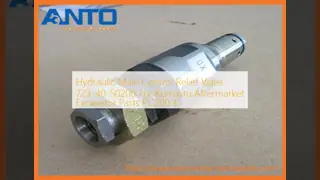 Hydraulic Main Control Relief Valve 723-40-50200 For Komastu Aftermarket Excavator Parts PC200-6