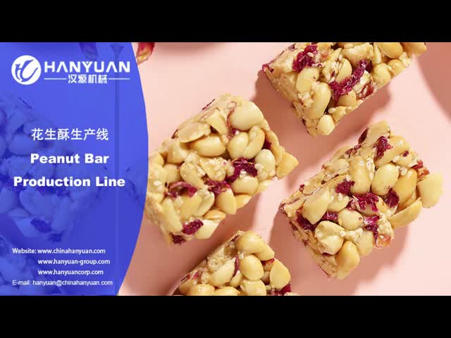 Peanut Candy Bar Production Line video