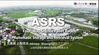 Paleta lanzadera de cuatro vías Almacén a temperatura ambiente ASRS