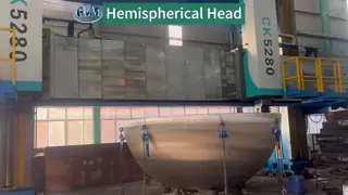 2차 조정 없이 직접 맞대기 용접이 가능한 반구형 헤드