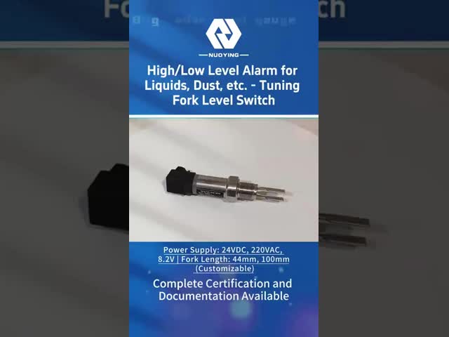 NYYCUK - A Hessman Wiring Tuning Fork Level Switch DPDT Relay Output 44mm