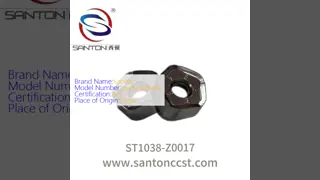 Plaquettes de fraisage à grande avance pour pièces en acier