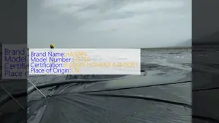 Tubi di drenaggio geotessili alti 1,8 m con circonferenza di 12,6 m e resistenza alla trazione di 200 200 kN, ingegnerizzati per la rimozione dell‘acqua