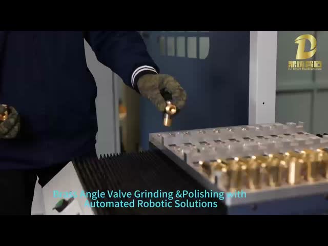 Faucet Handle Polishing Machine Grinding Robot High Precision For Furniture Handles And Knobs