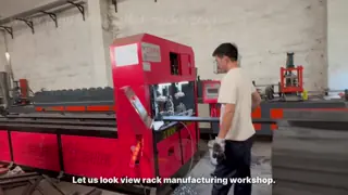 Rack manufacturing workshop video