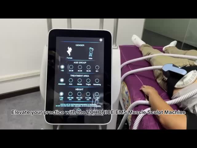 Fat Burn Weight Loss Ems Rf Electromagnetic Body Sculpting Machine