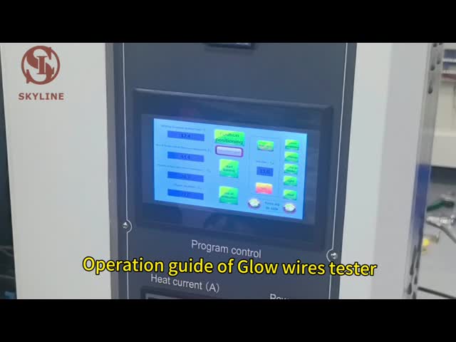 IEC60695 Glow Wire Flammability Temperature Glow Wire Tester Digital