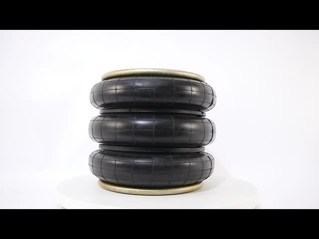 Firestone Pneumatic Air Suspension W01-358-8030 Triple Convoluted Air Spring
