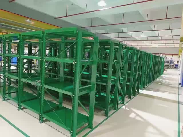 All-Open Mold Rack System Engineered for High-Load Precision, Operational Safety, and Space Optimization