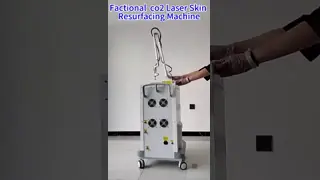 Scar Removal Scanning 10600nm 10x10mm Fractional Co2 Laser Machine