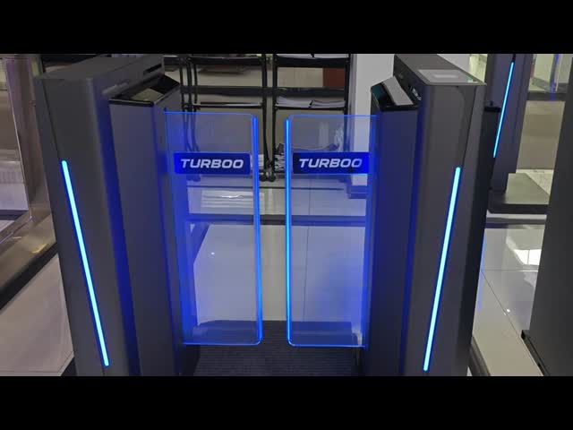 Turboo High-end Aluminum alloy Pedestrian Turnstile Sliding Gate LA6218