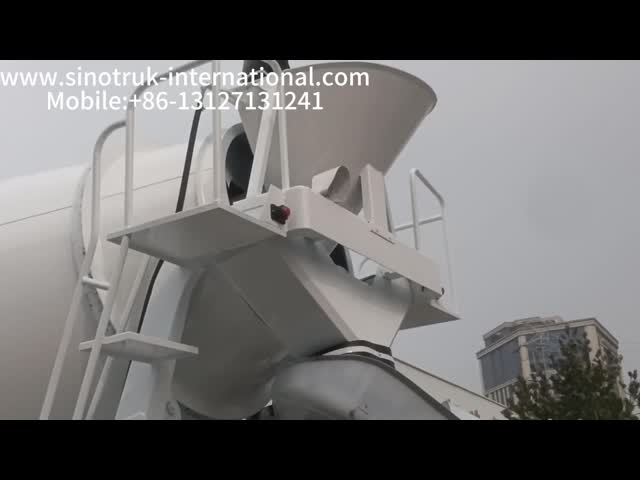 High Horsepower 371HP Low Fuel Consumption HOWO Mixer Truck LHD 6×4 10wheels