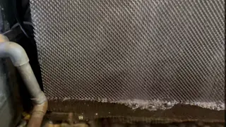 Cortina de água decorativa de aço inoxidável da rede de arame do elo de corrente