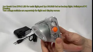 KL6LMB High Intensity Cordless Cap Lamp  15000 Lux Super Bright LED with IP68 Rating